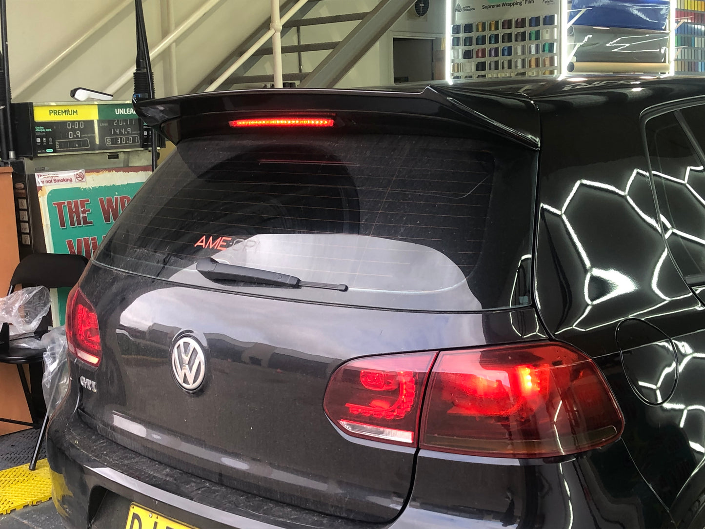 Volkswagen Golf MK6 GTI R Osir style rear boot trunk spoiler