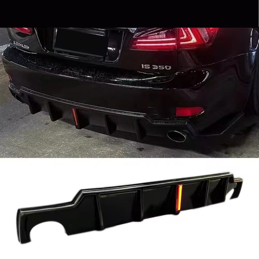 Lexus is250 350 rear bumper diffuser 2006-2012