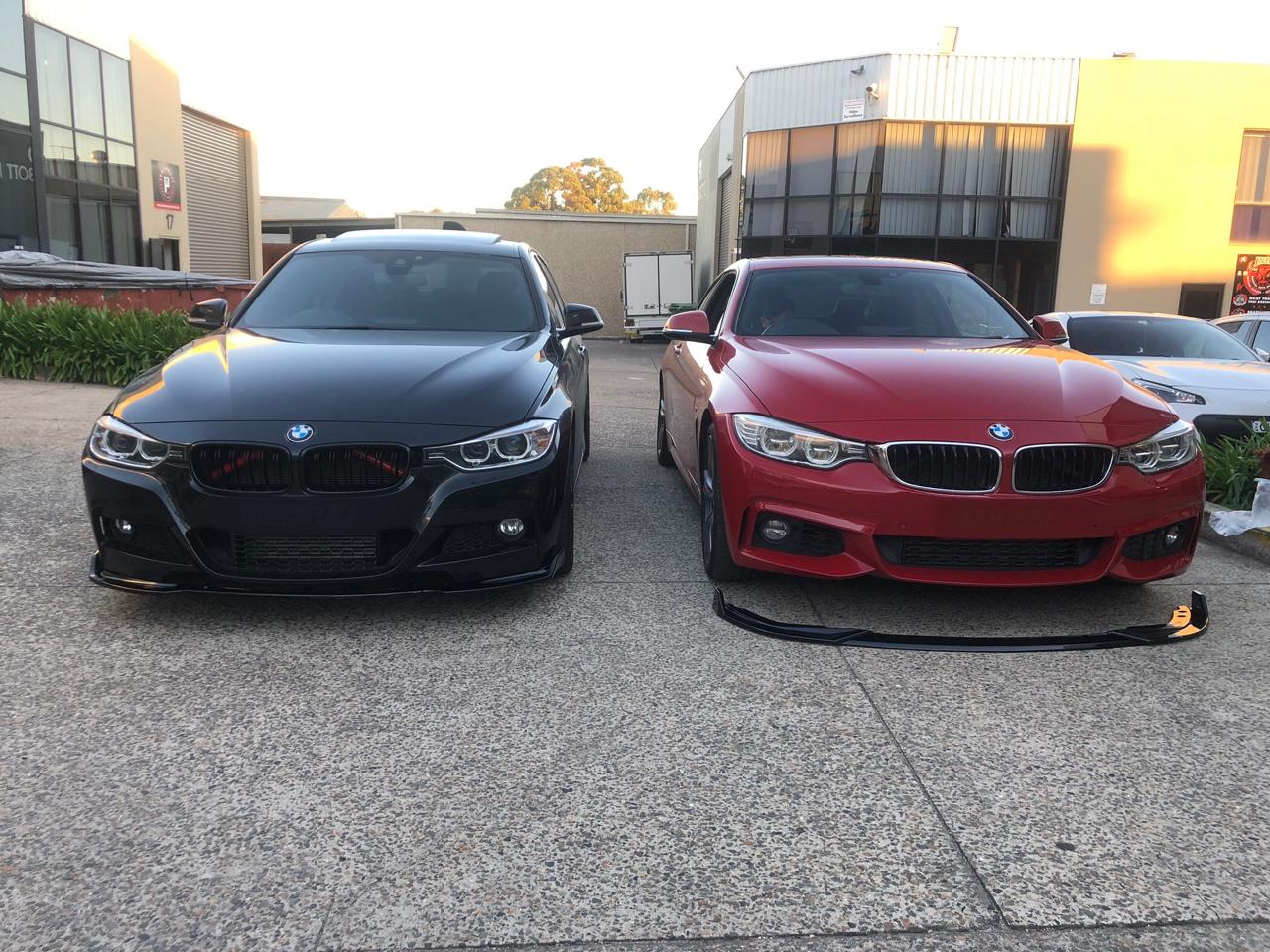 Front lip splitter to suit BMW 3 series F30 (M sport and non-M sport)