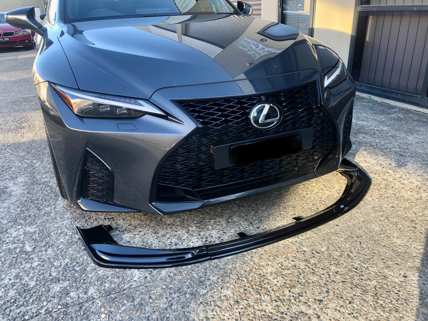 Lexus IS250 350 F sport 2021-2024 model front lip splitter spoiler bodykit