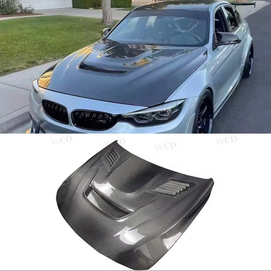 CS style Aluminium bonnet engine hood to suit BMW F30 F32 F36 3 series 4 series