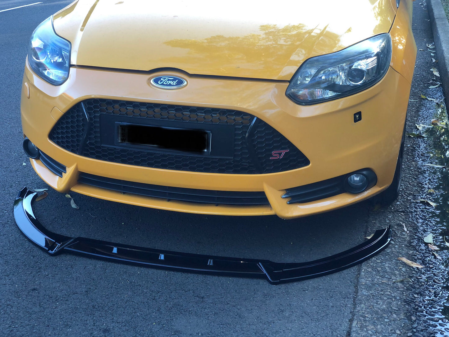 Ford Focus ST MK front lip splitter