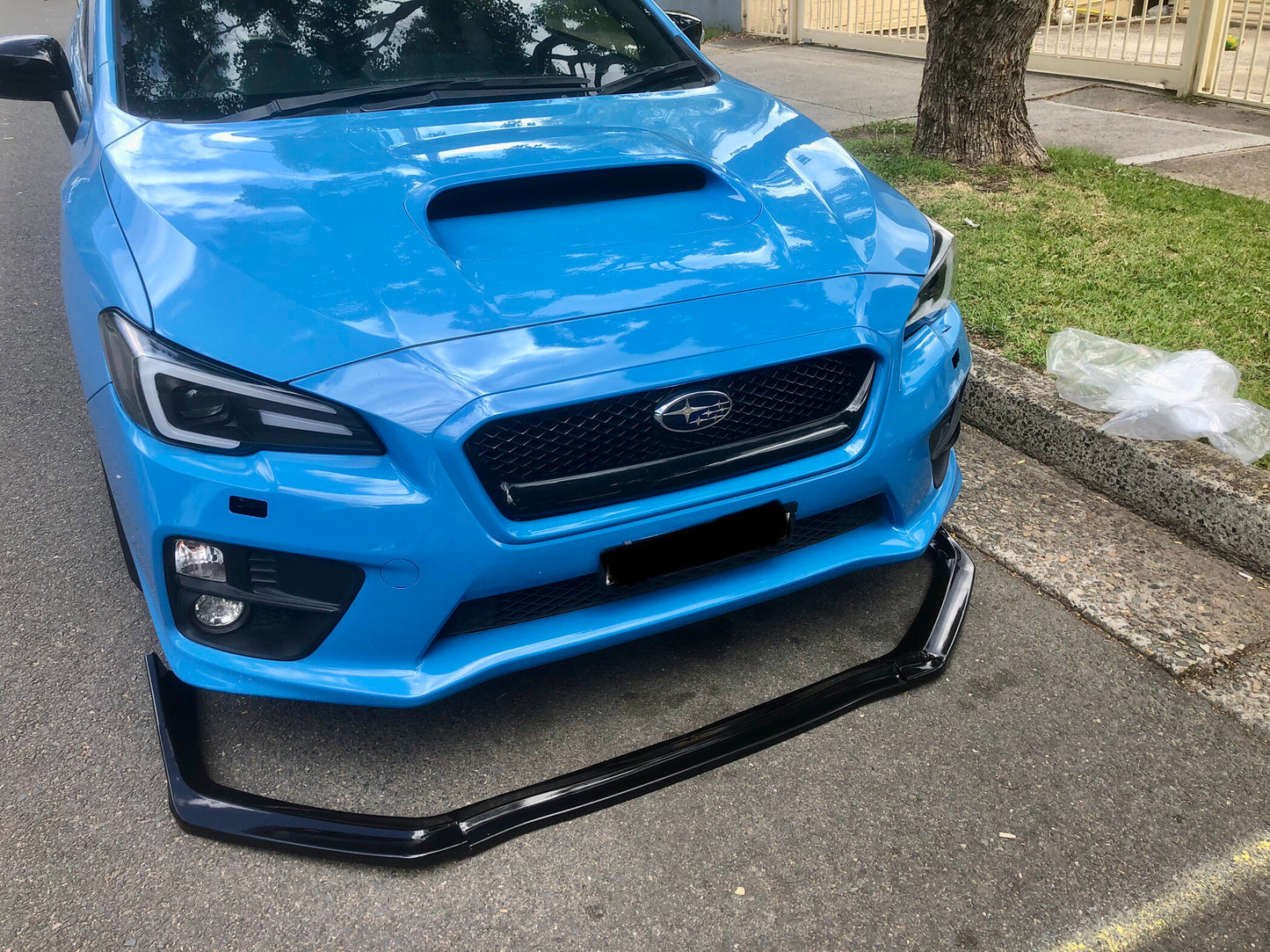 Subaru WRX STI front lip splitter VA series