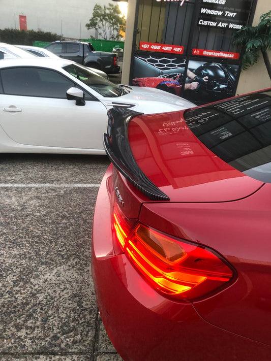 F30 BMW PSM M4 style 3 series Boot Trunk Spoiler