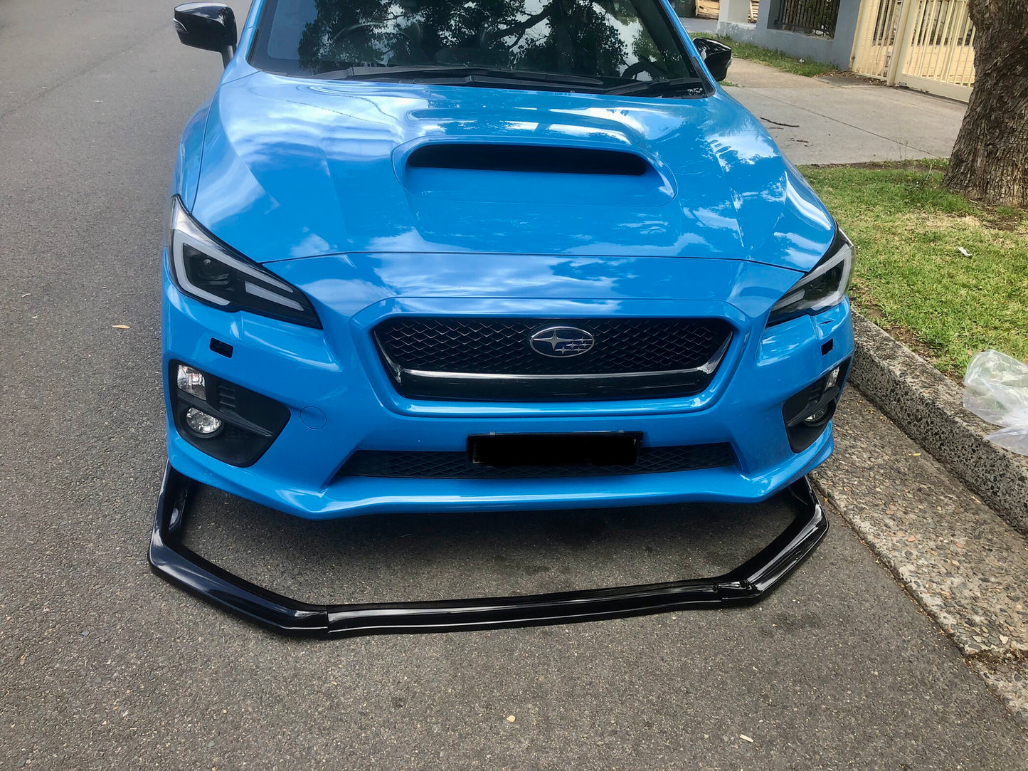 Subaru WRX STI front lip splitter VA series