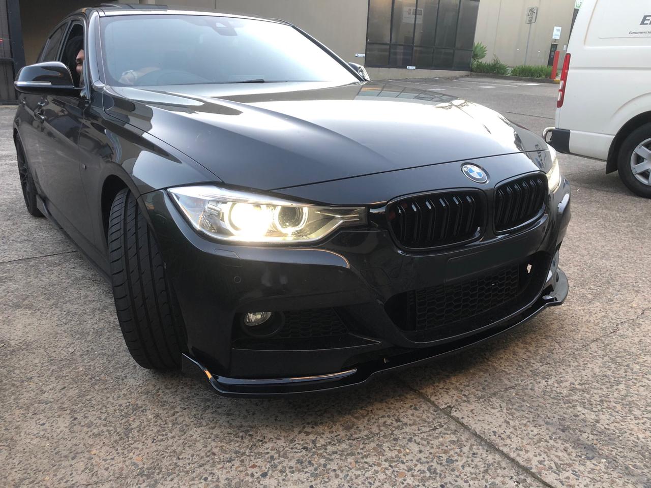 Front lip splitter to suit BMW 3 series F30 (M sport and non-M sport)