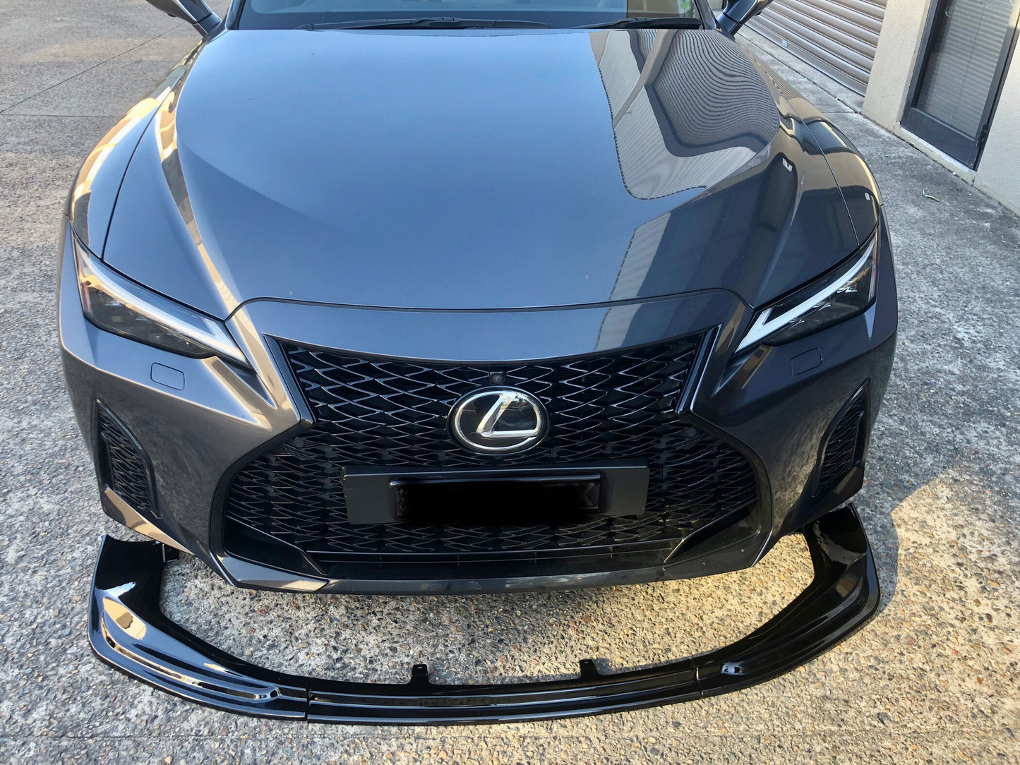 Lexus IS250 350 F sport 2021-2024 model front lip splitter spoiler bodykit