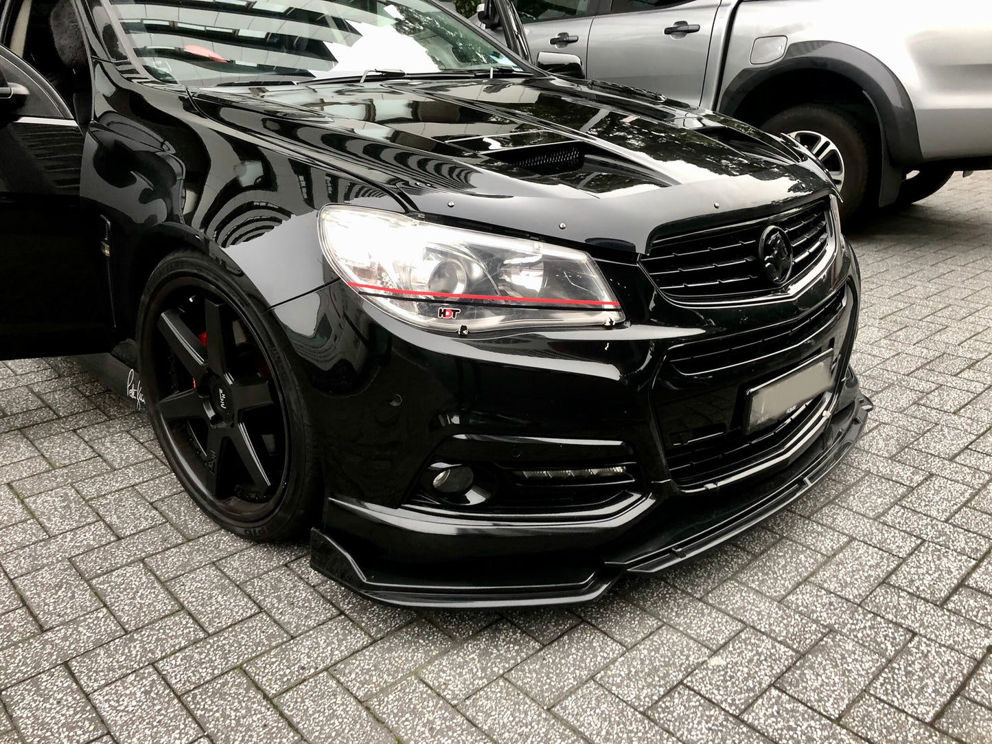 Holden Commodore front lip splitter