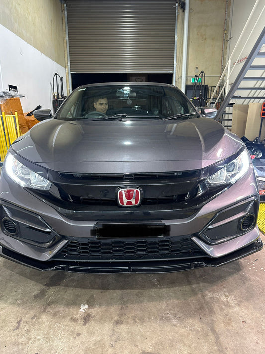 Honda Civic Front lip splitter extension spoiler diffuser bodykit