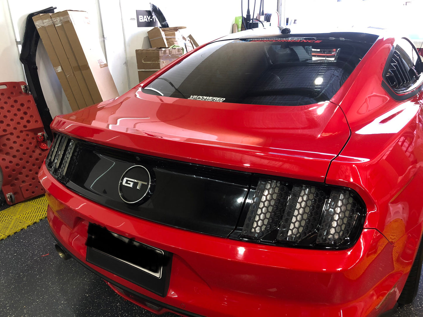 Ford Mustang GT 2014-2017 Front lip splitter extension Spoiler