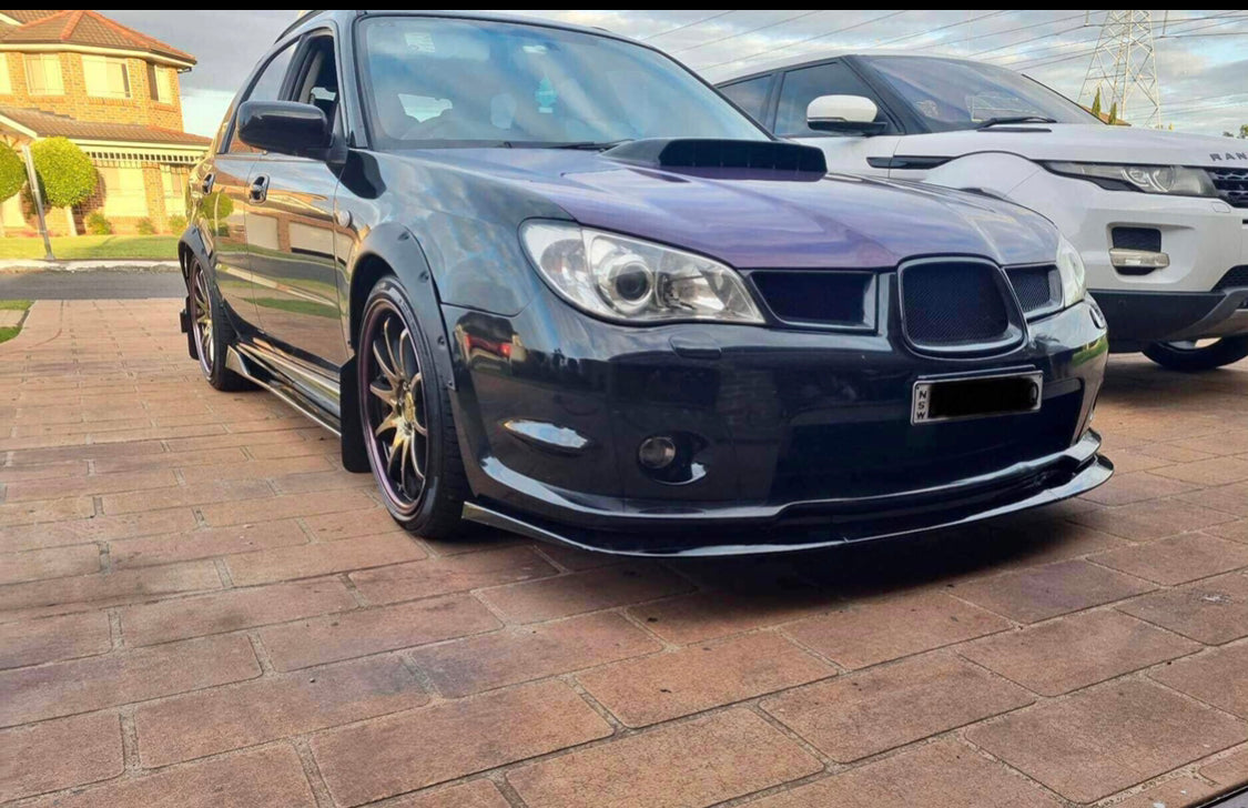 Subaru Impreza front lip splitter (narrow body)