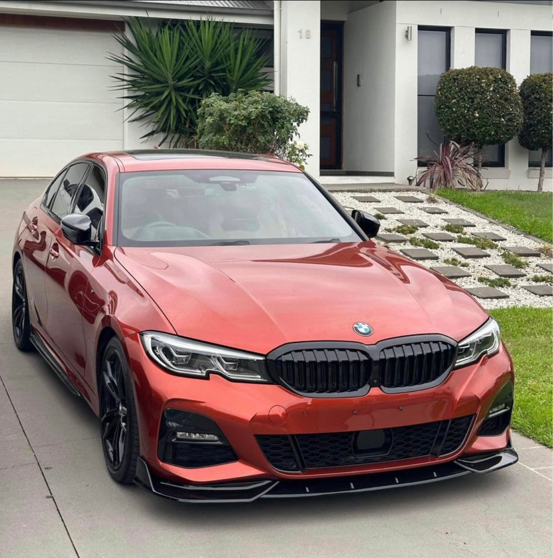 BMW G20 3 series lip splitter extension