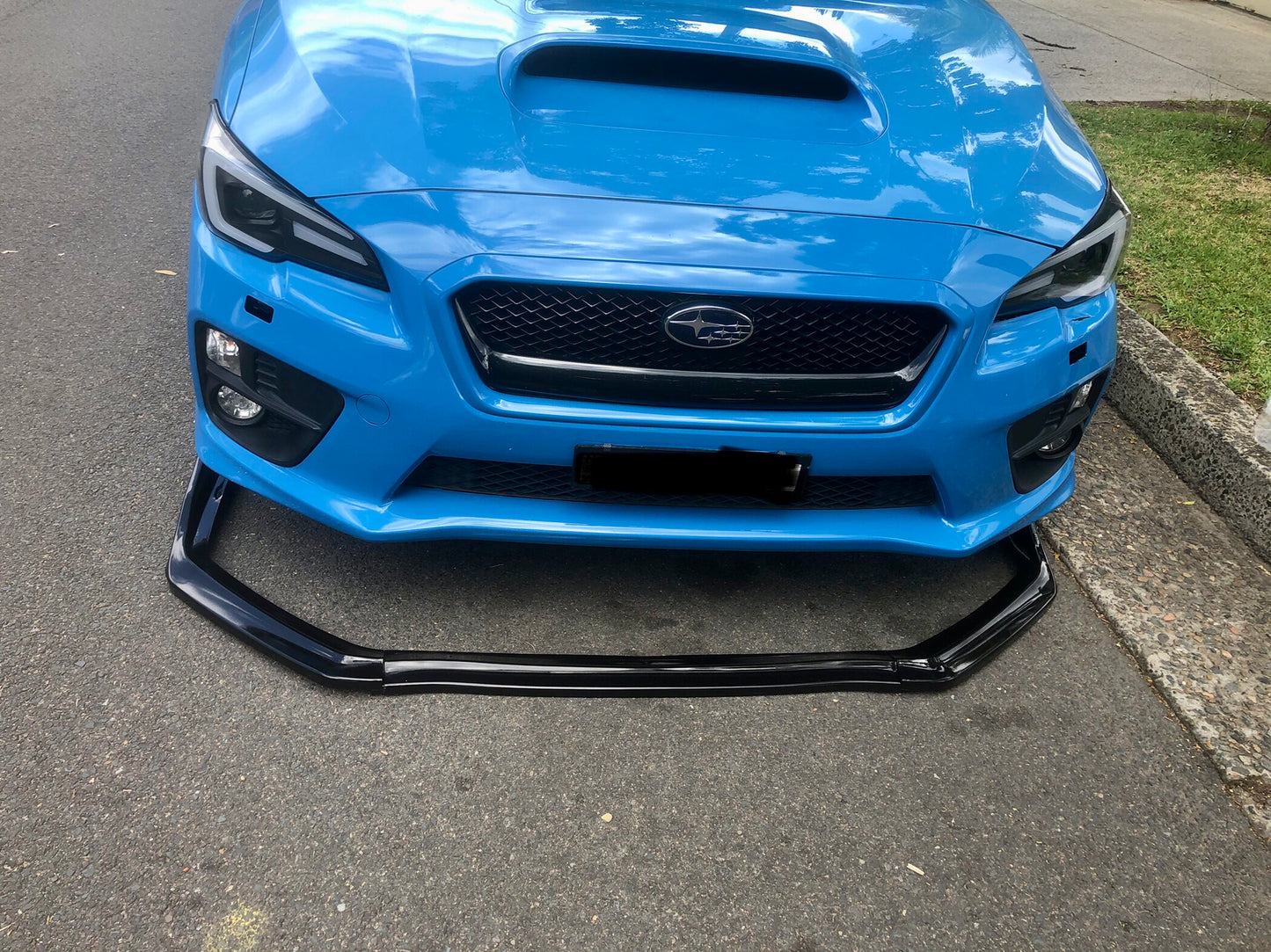 Subaru WRX STI front lip splitter VA series