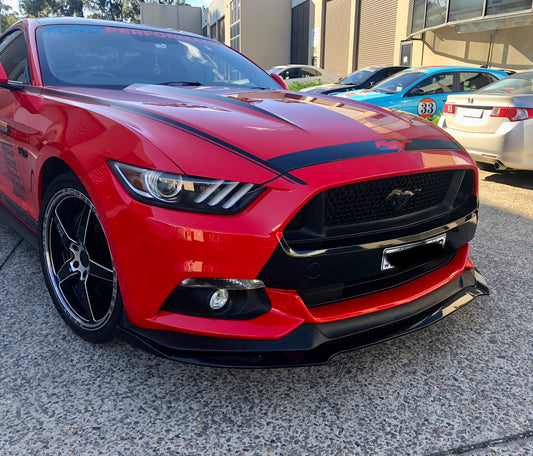 Ford Mustang GT 2014-2017 Front lip splitter extension Spoiler