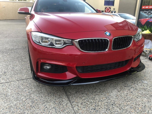 BMW 4 series F32 F36 M Sport front lip splitter PSM spoiler diffuser Bodykit