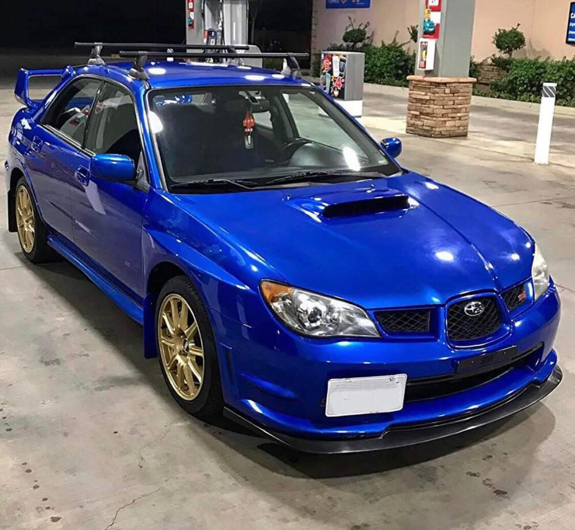 Subaru Impreza front lip splitter (narrow body)