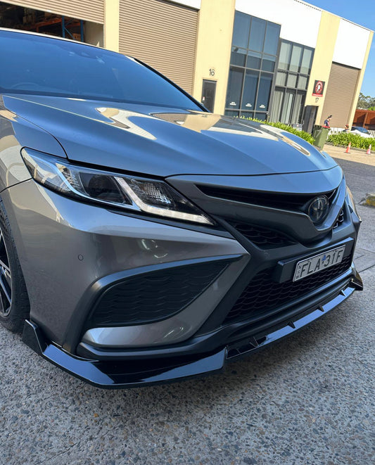 Toyota Camry front lip splitter