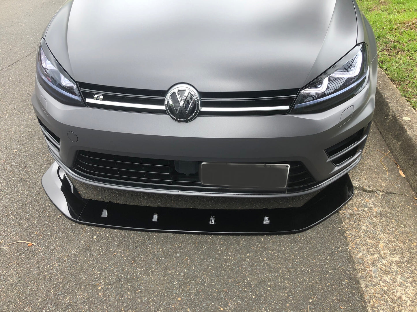 Volkswagen Golf MK7 GTI R front lip V2