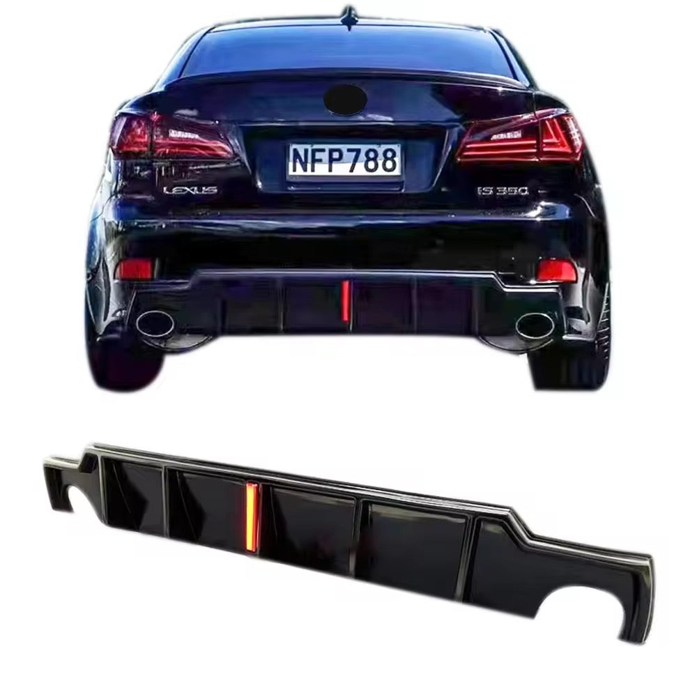 Lexus is250 350 rear bumper diffuser 2006-2012