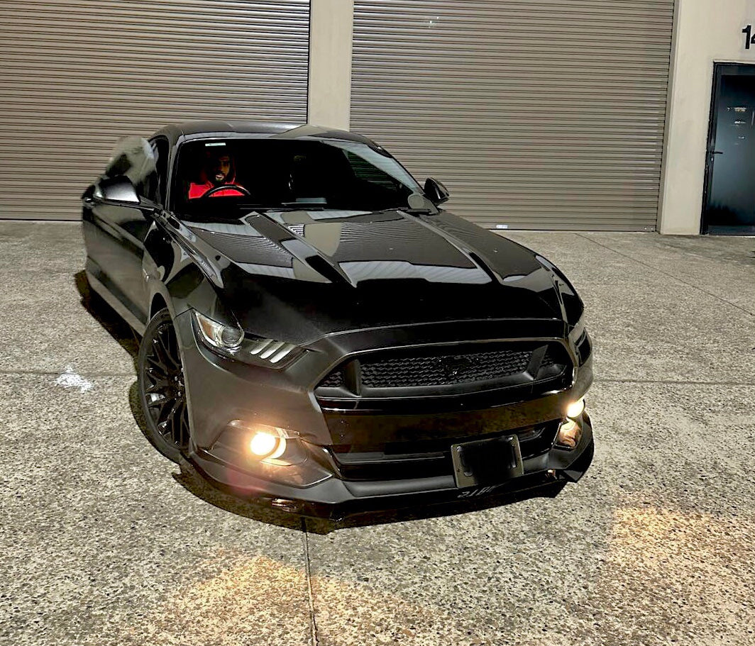 Ford Mustang Front lip splitter spoiler 2018-2021