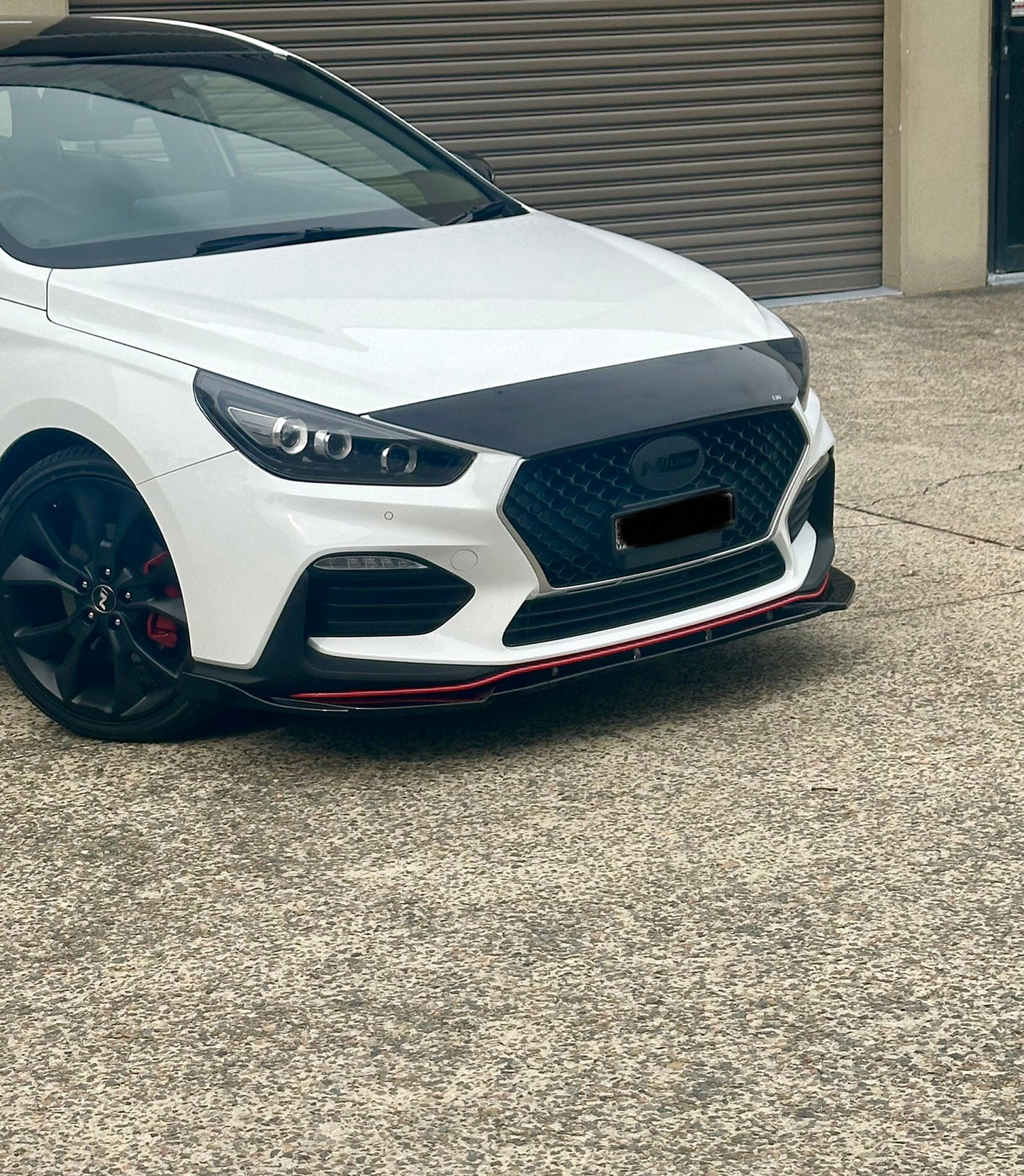 Hyundai i30 N lip splitter diffuser bodykit