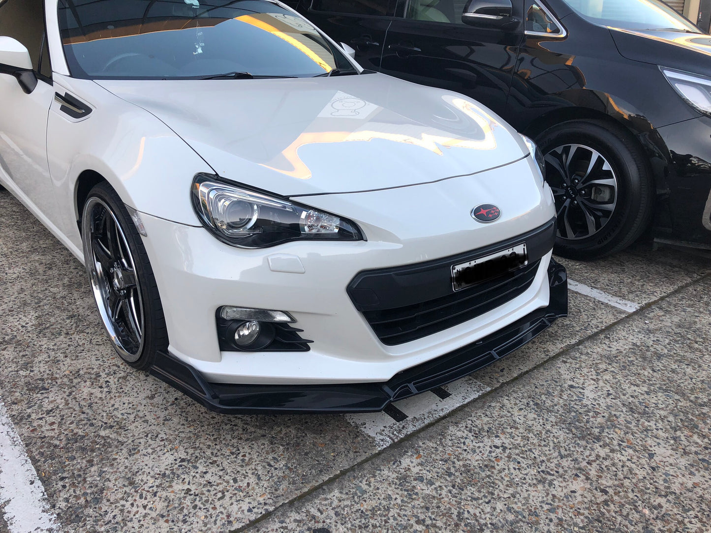 Toyota 86 Subaru BRZ front lip splitter spoiler extension