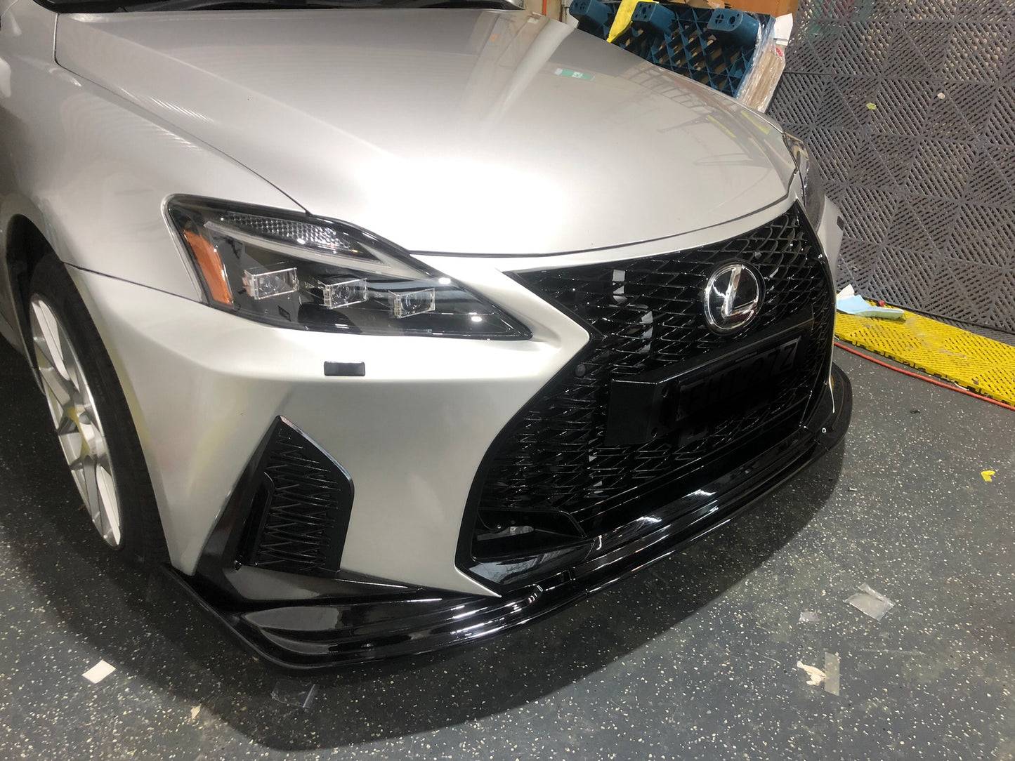 Lexus IS250 350 F Sport Front Lip Splitter Extension Spoiler Trim Chin Bodykit