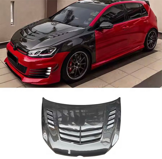 Volkswagen Golf MK7 MK7.5 GTI R Original Carbon Fibre Bonnet Hood