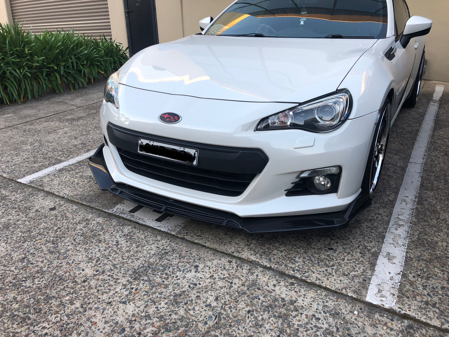 Toyota 86 Subaru BRZ front lip splitter spoiler extension