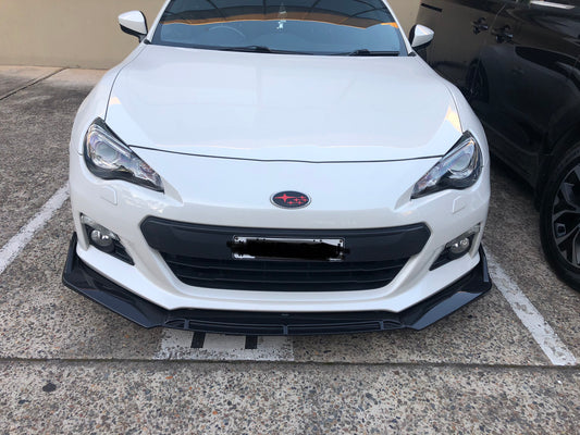 Toyota 86 Subaru BRZ front lip splitter spoiler extension