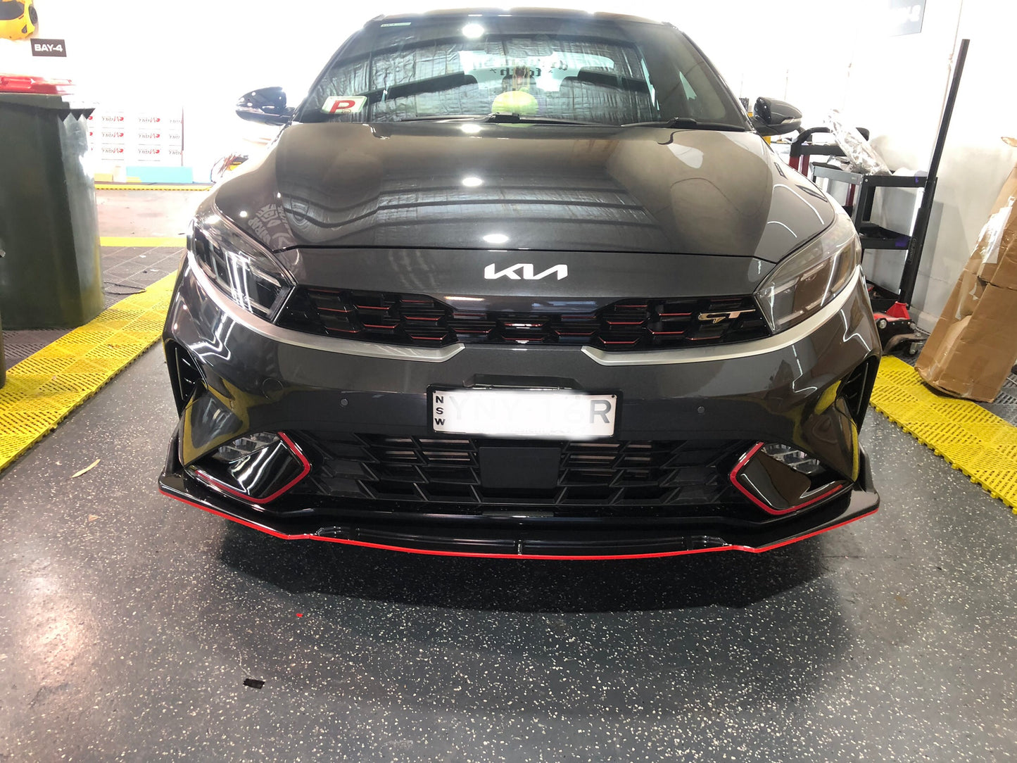 Kia Cerato GT front lip splitter