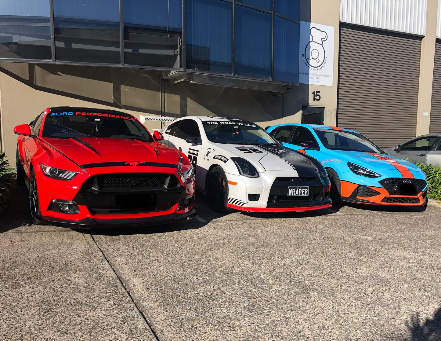 Ford Mustang GT 2014-2017 Front lip splitter extension Spoiler