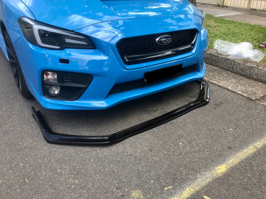 Subaru WRX STI front lip splitter VA series