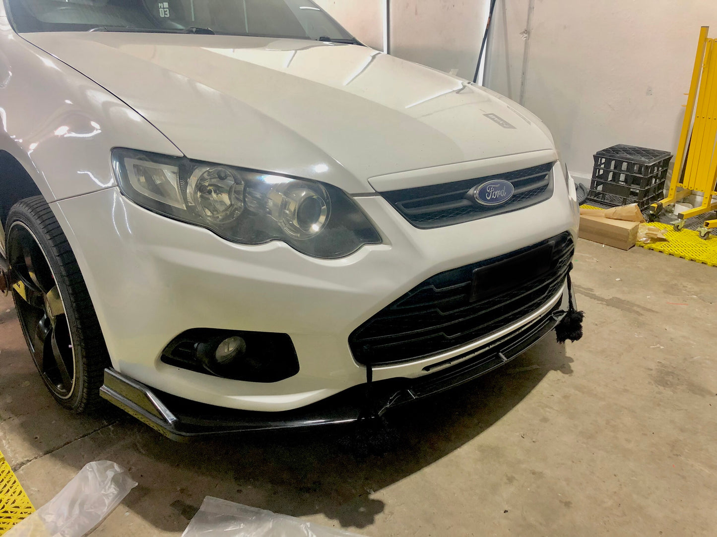 Ford Falcon XR6 FG front lip splitter