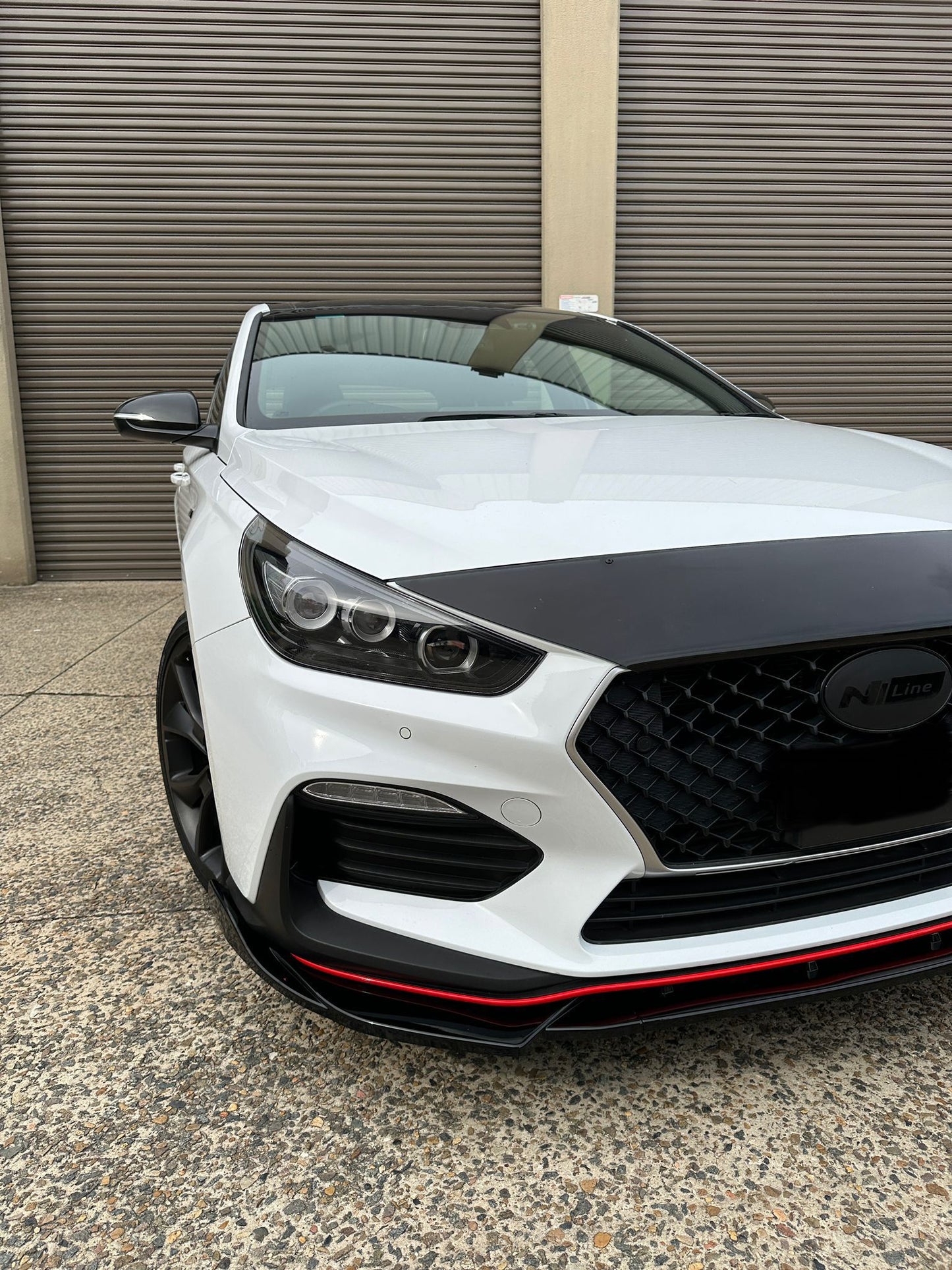 Hyundai i30 N lip splitter diffuser bodykit