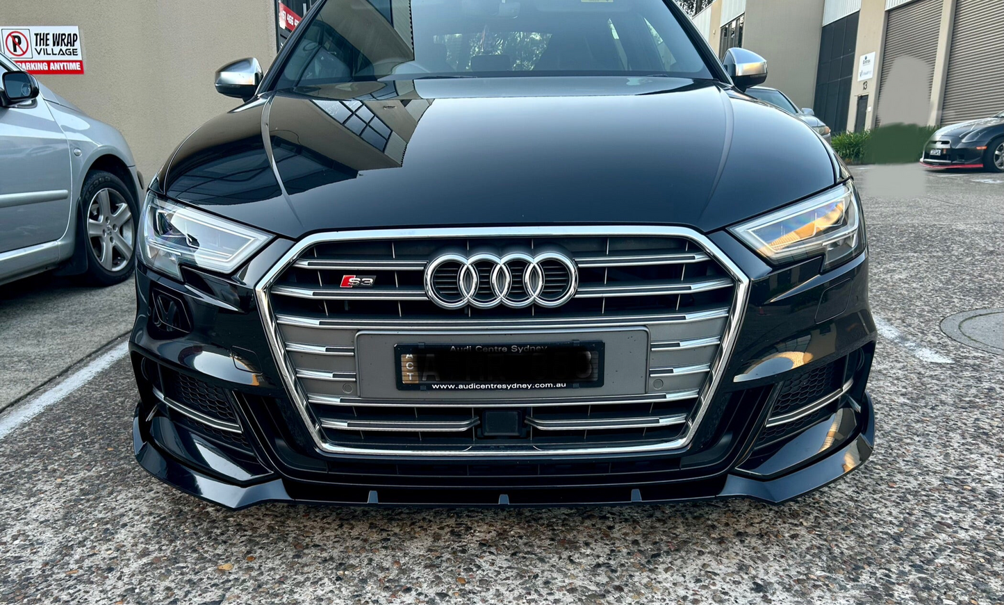 Audi S3 front trim extension
