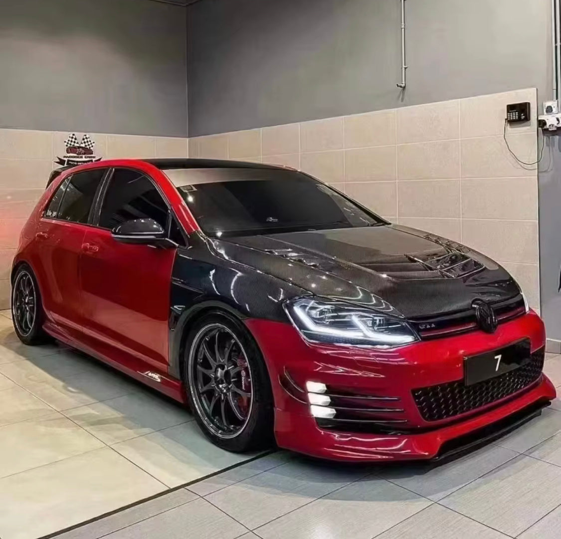Volkswagen Golf MK7 MK7.5 GTI R Original Carbon Fibre Bonnet Hood