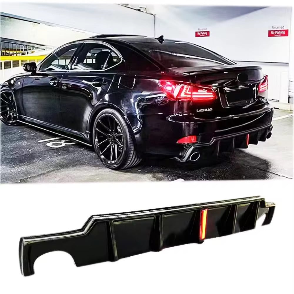 Lexus is250 350 rear bumper diffuser 2006-2012
