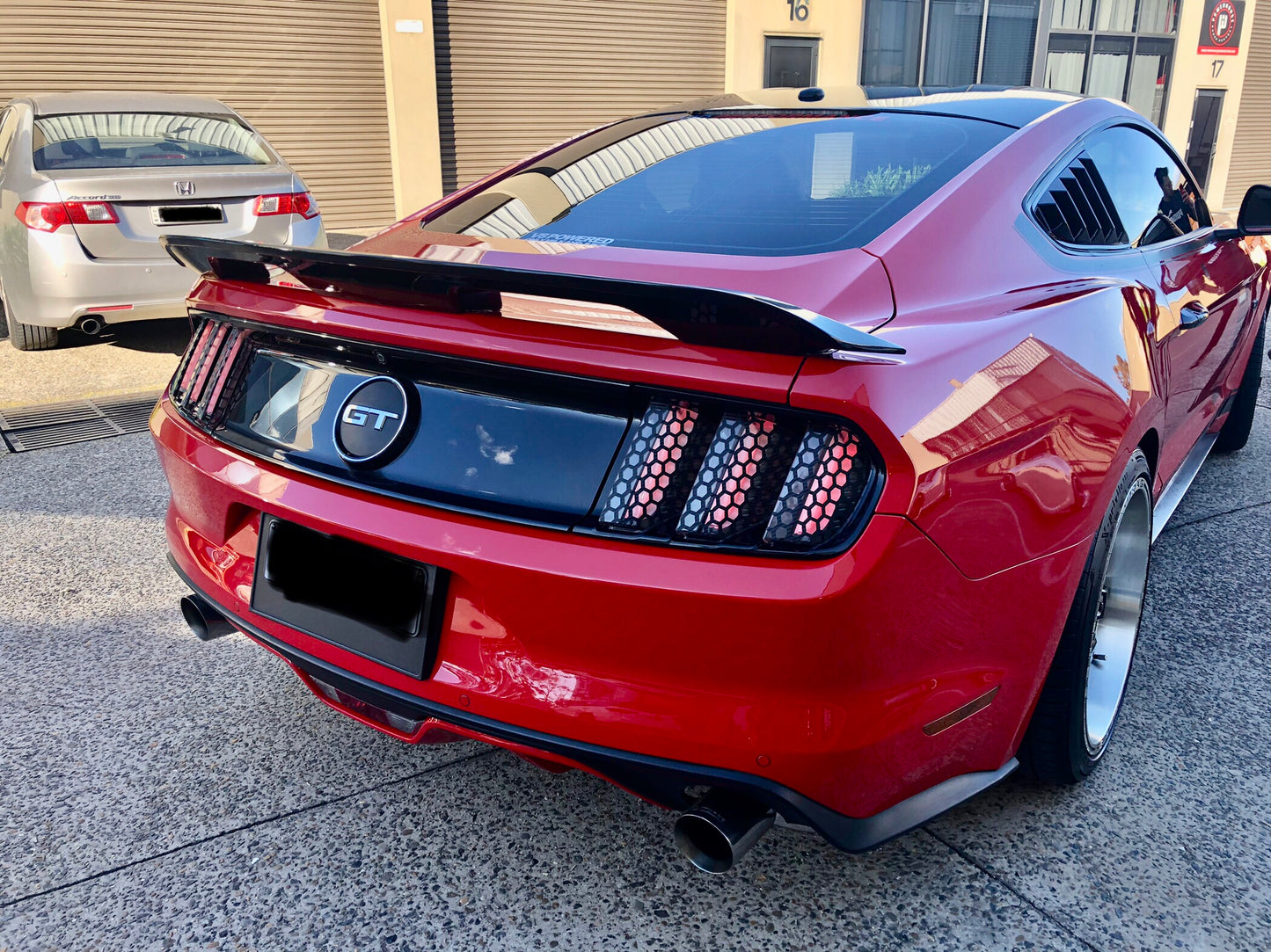 Ford Mustang GT 2014-2017 Front lip splitter extension Spoiler