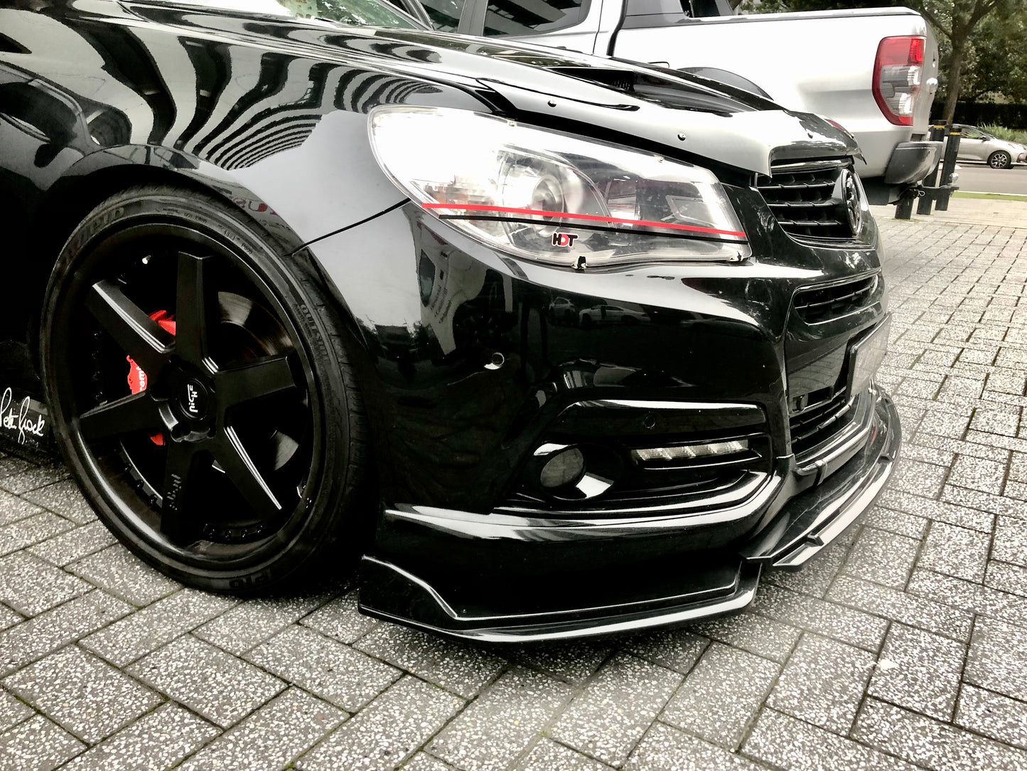 Holden Commodore front lip splitter